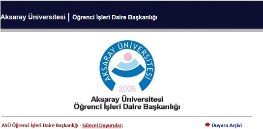 aksaray universitesi ogrenci isleri daire baskanligi oidb